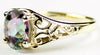R005, 2.3ct Mystic Fire Topaz set in a Gold Ring