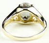 R005, 2.3ct Mystic Fire Topaz set in a Gold Ring