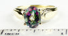 R058, 2.3ct Mystic Fire Topaz set in a Gold Ring