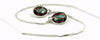 SE005, Mystic Fire Topaz, 925 Sterling Silver Threader Earrings