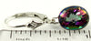 SE101, Mystic Fire Topaz, 925 Sterling Silver Leverback Earring