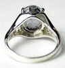 SR057, 6ct Mystic Fire Topaz set in a Sterling SIlver Ring