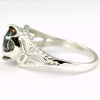 SR137, 1.5ct Mystic Fire Topaz set in a Sterling SIlver Ring