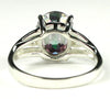 SR139, 4.5ct Mystic Fire Topaz set in a Sterling SIlver Ring