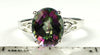 SR139, 4.5ct Mystic Fire Topaz set in a Sterling SIlver Ring