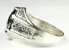 SR234, 6 ct Mystic Fire Topaz set in a Sterling SIlver Ring