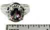 SR284, 1.5 ct Mystic Fire Topaz set in a Sterling SIlver Ring
